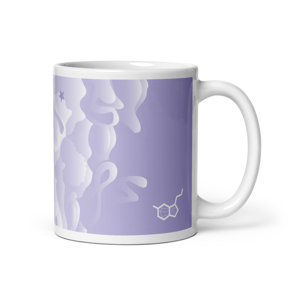 Digital Acid Mug Lilac